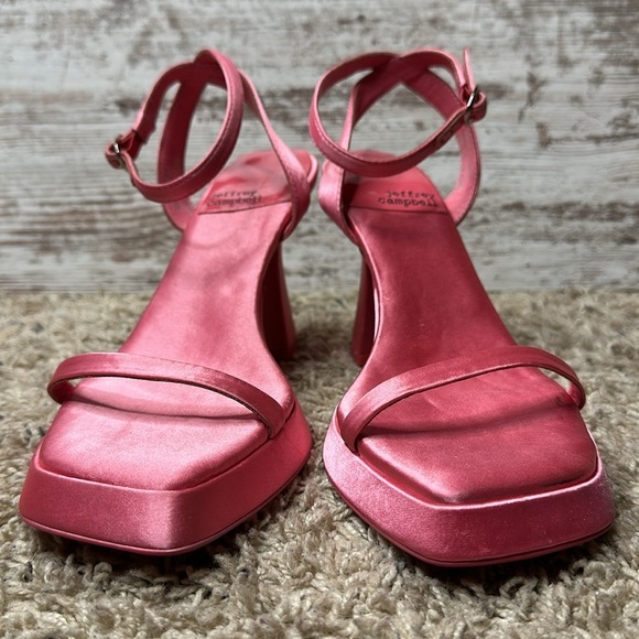 Jeffrey Campbell America Heels Rose Pink Sz 6 - Picture 11 of 13